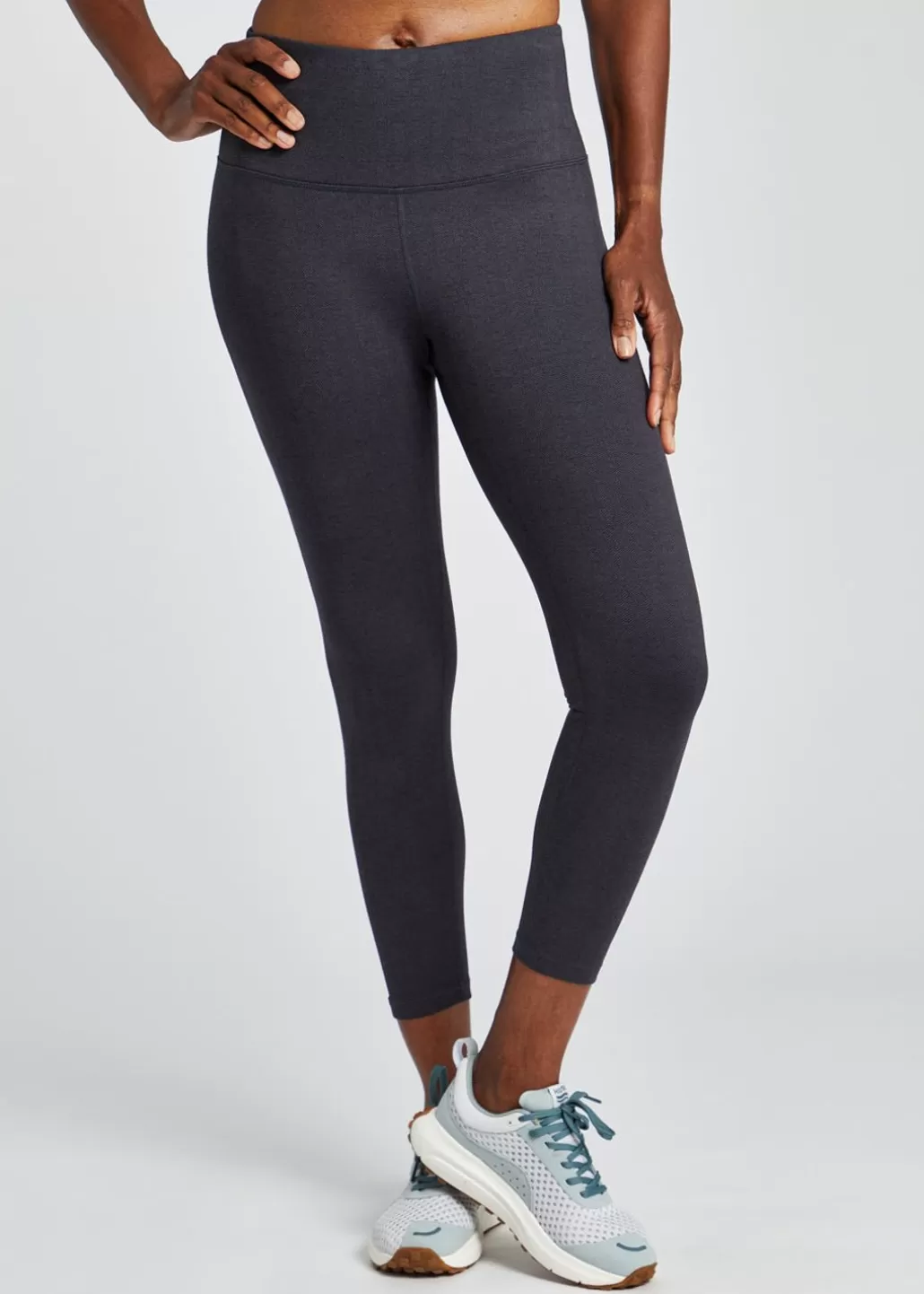 Oiselle Herringbird 3/4 Tights Black Best Sale