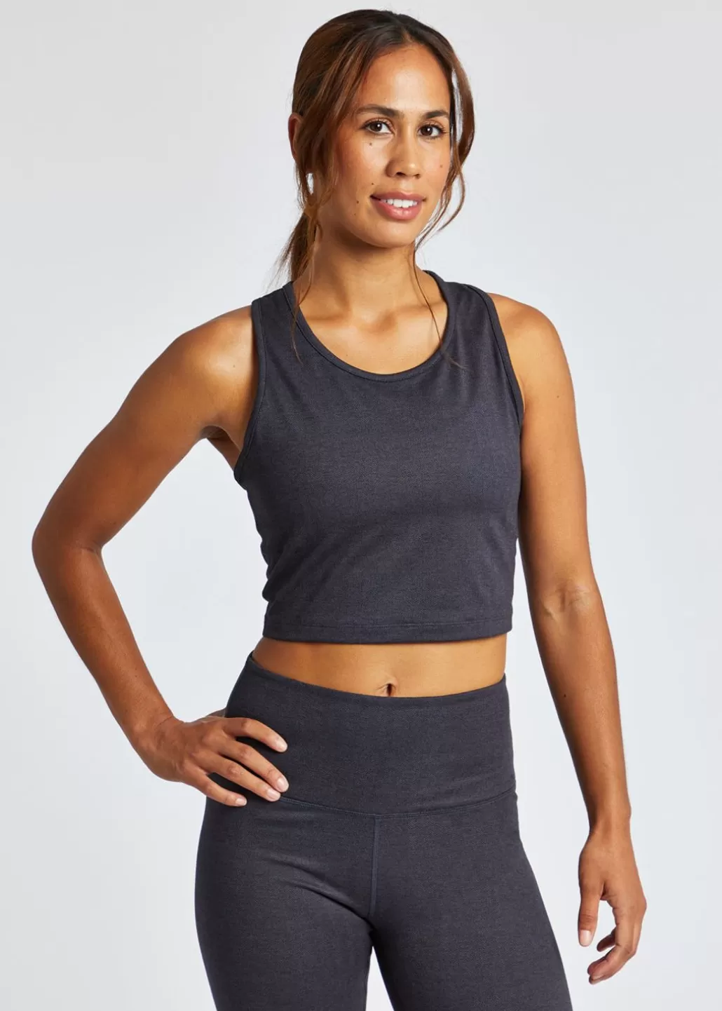 Oiselle Herringbird Long Crop Black Discount