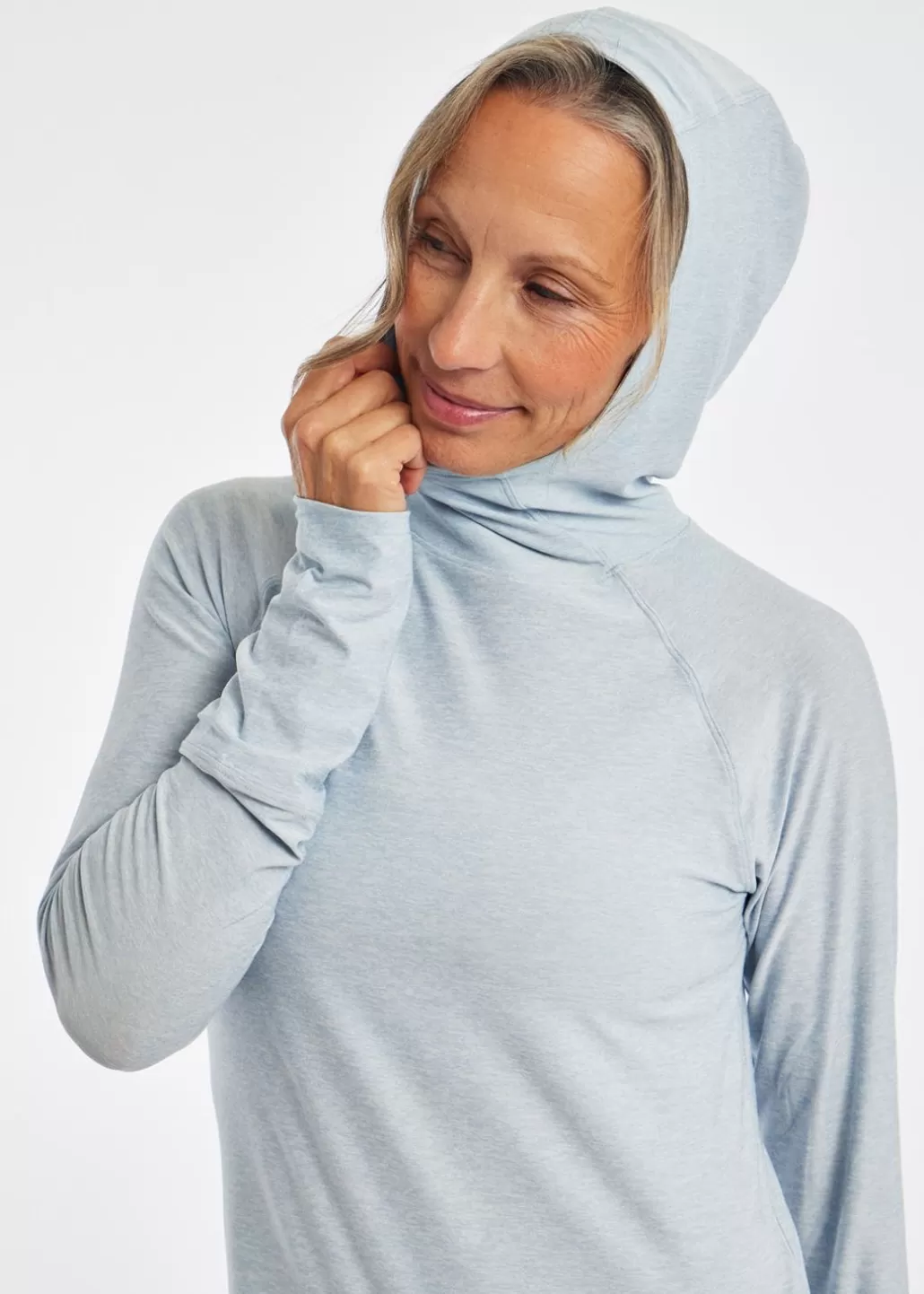 Oiselle Light Lux Hoodie Baselayer Clearance