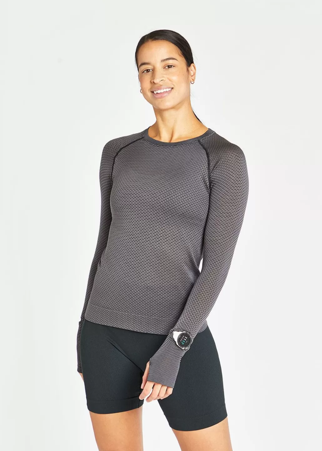 Oiselle Flow Long Sleeve Hot