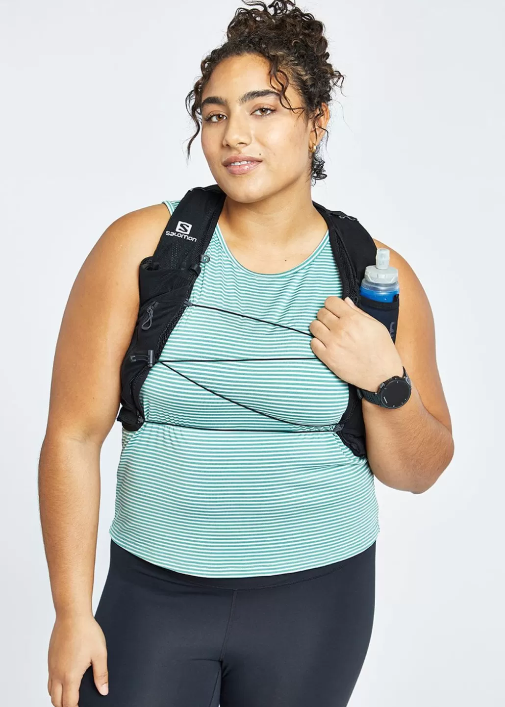 Oiselle Striped Trail Tank Outlet