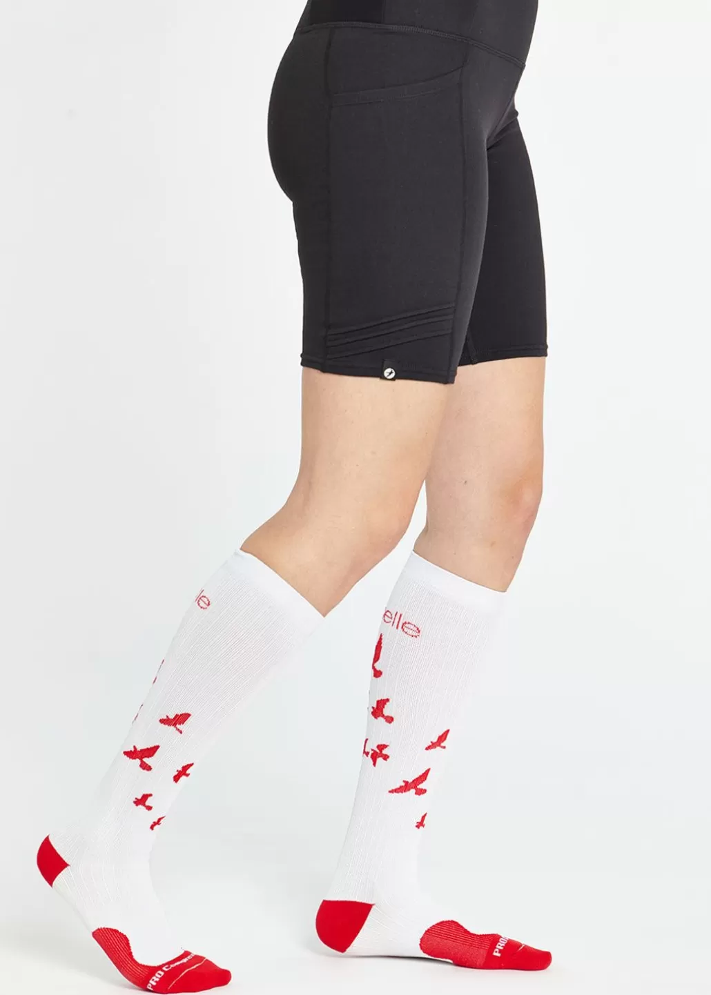 Oiselle Tall Bird Pro Compression Socks | Running Socks | Blaze Best