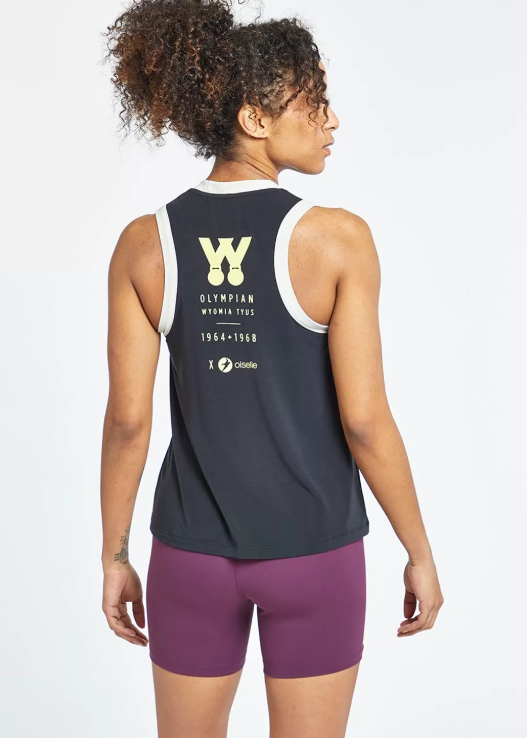 Oiselle Wyomia Tyus Medal Tank Hot